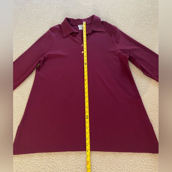 Tunic A-line Shirt Chico’s Size 3 (16-XL) - Picture 4 of 8